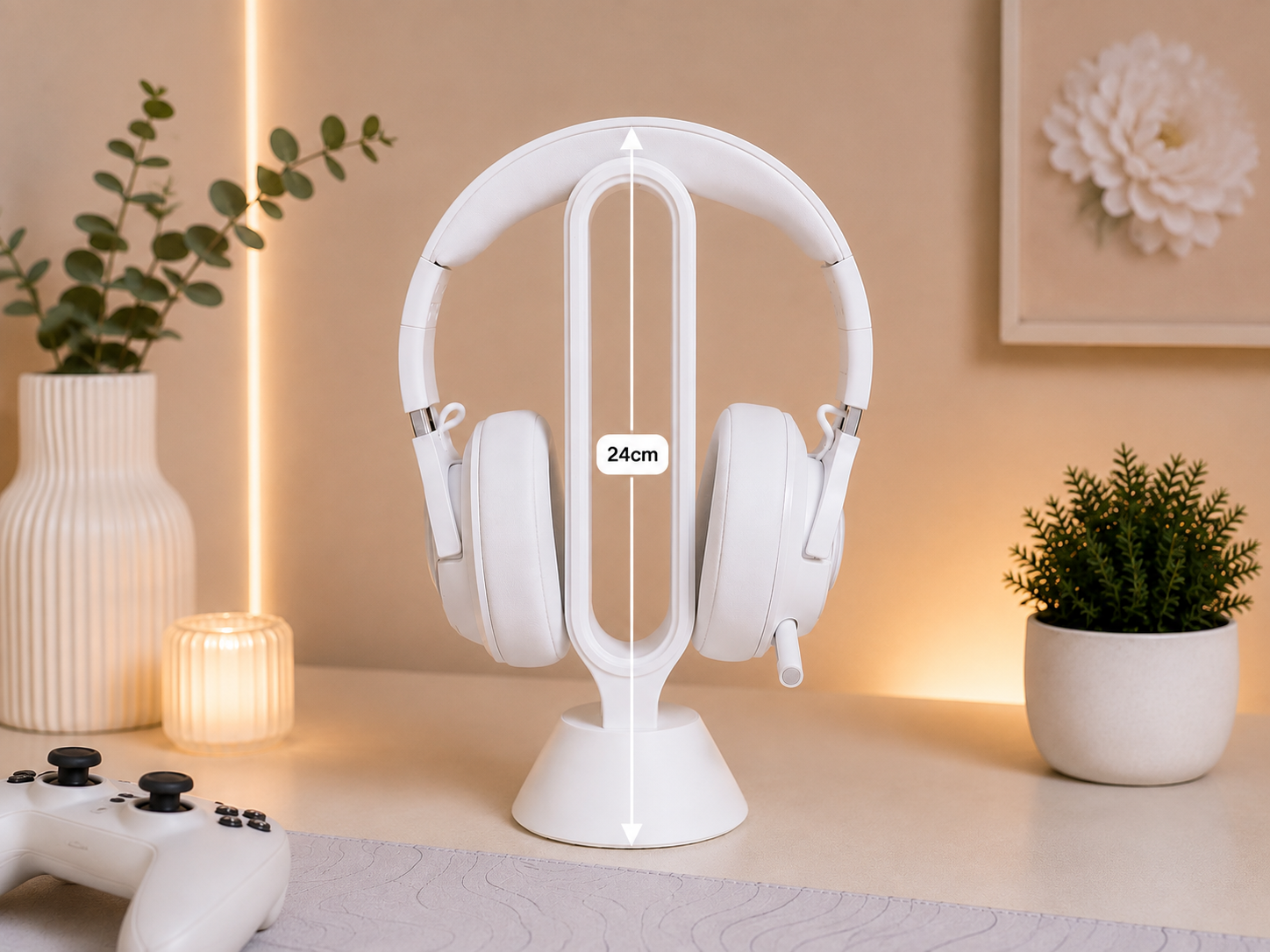 Headphone Stand 3D printable design