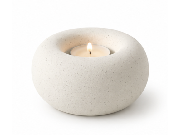 Pebble Tea-Light Holder 3D printable design